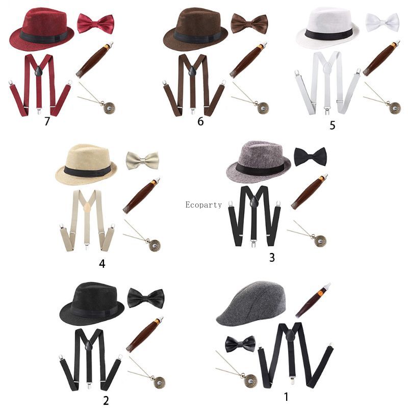 Men'S Accessories In The 1920S - Disraze kaszkiety-klasyczne czapki Trilby kapelusz Fedora