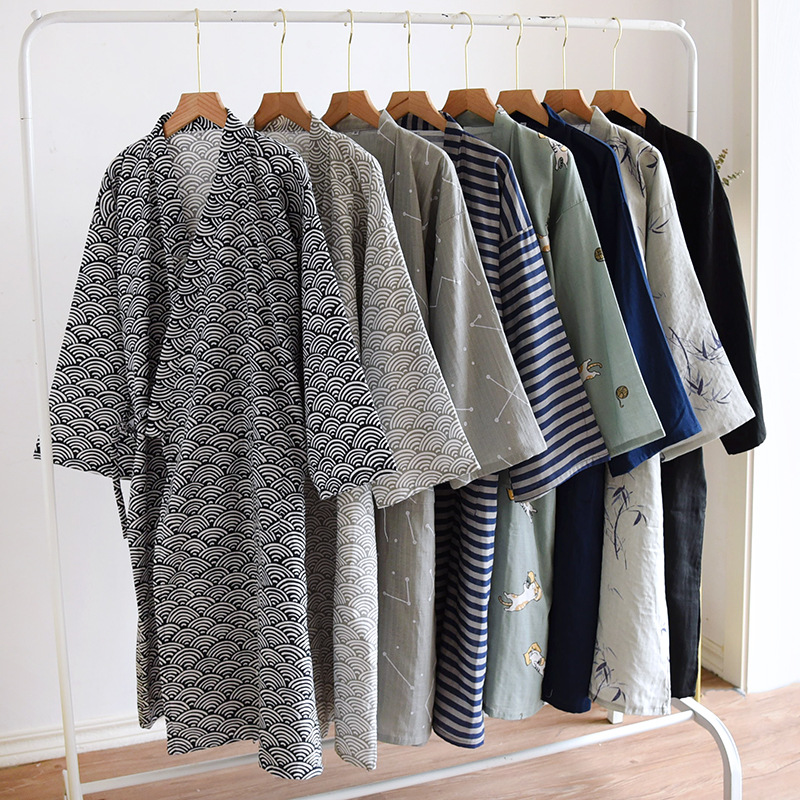 Męski szlafrok kimono z czyste – Men'S Kimono Accessories recenzja i cena